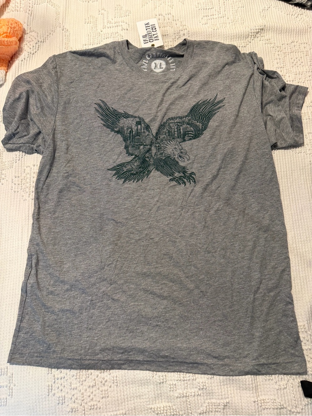 Men's Paul Carpenter Art Graphic Eagle T-Shirt - XL